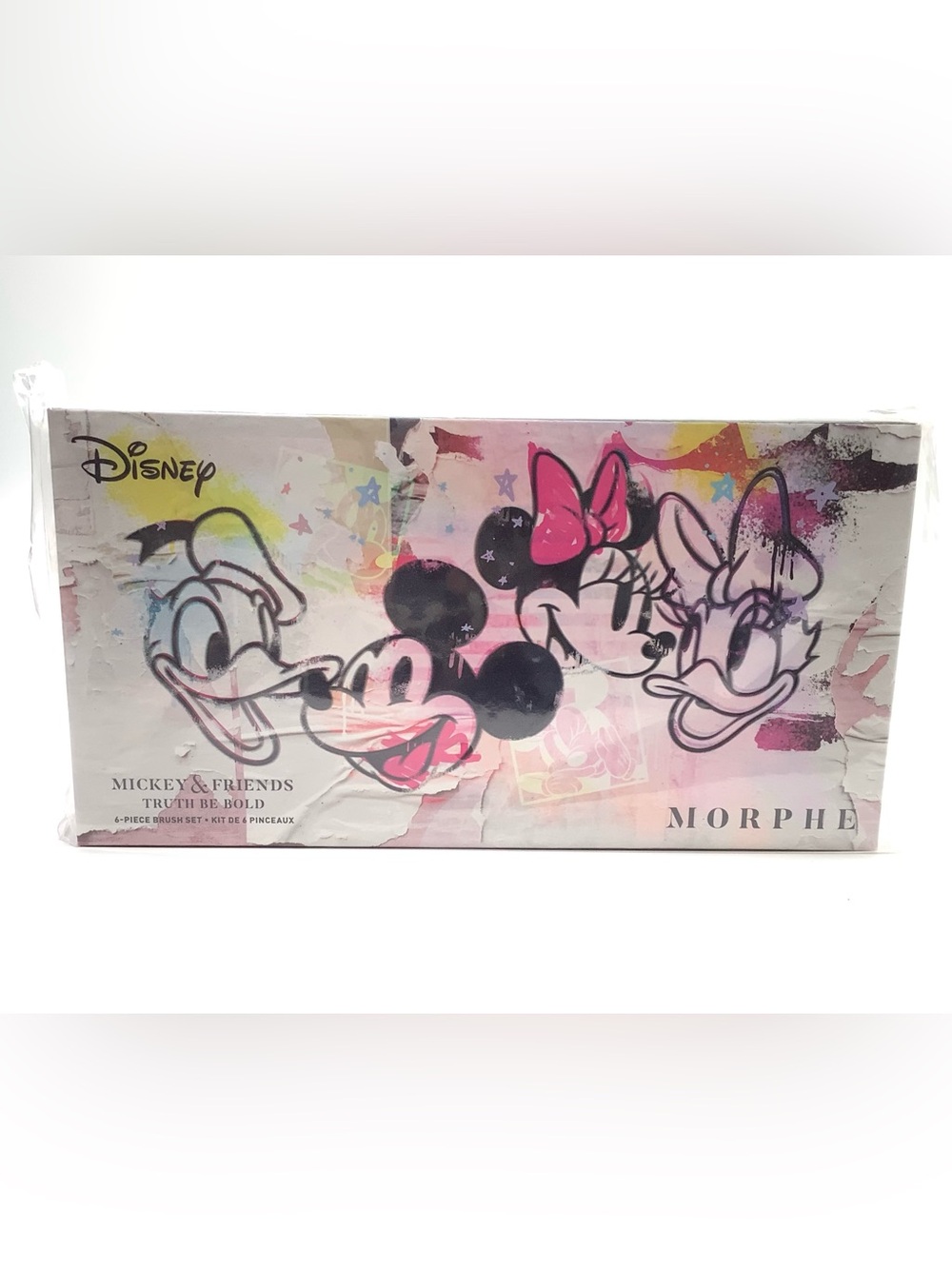 Morphe Mickey & Friends Truth Be Bold 6 Piece Makeup Brush Set - NWT